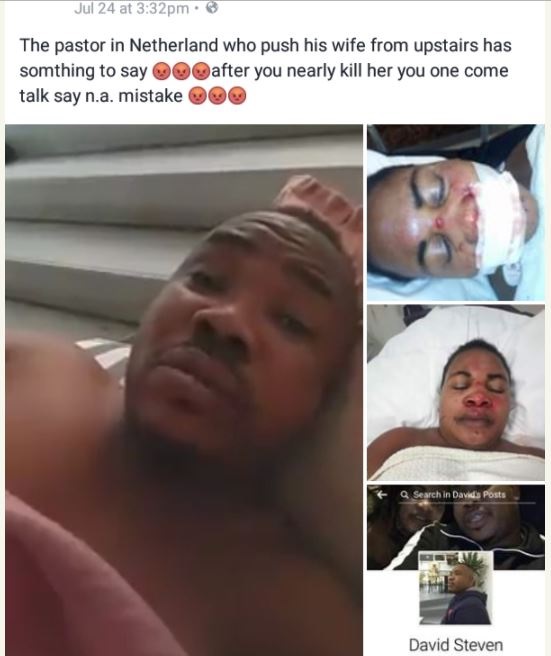 Nigerian-Pastor-in-Netherlands-Allegedly-Pushes-His-Wife-Down-From-Upstairs-(Graphic-Photos) (1)